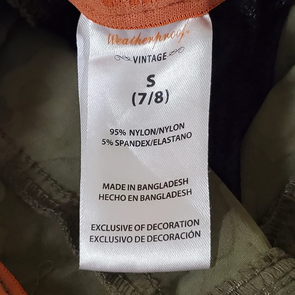 K1162 * Weatherproof Vintage Pull On Utility Tech Jogger Camo Size S (7/8)